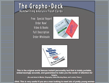 Tablet Screenshot of graphodeck.com